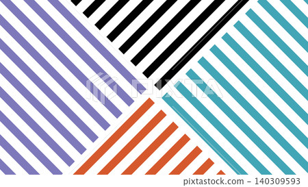 Diagonal Striped Abstract Blocks Background 140309593