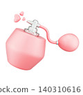 Classic Perfume, beauty and cosmetic, 3d Illustration 140310616
