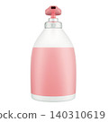 Body wash, cleansing and cosmetic, 3d Illustration 140310619