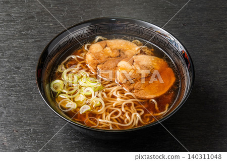 Regular ramen (soy sauce ramen) - Food of Japan Regular ramen (soy sauce ramen) - Food of Japan 140311048