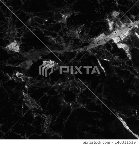 top view of black grey marble texture background, natural tile stone floor with seamless glitter pattern for interior exterior and design ceramic counter. 140311539