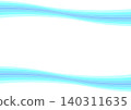 Simple and beautiful blue line background material 140311635