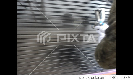 Exterior wall painting Exterior wall painting 140311889
