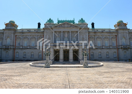 Japan's Akasaka Palace, currently the State Guest House, a National Treasure in Tokyo Japan Japan's Akasaka Palace, currently the State Guest House, a National Treasure in Tokyo Japan 140311900