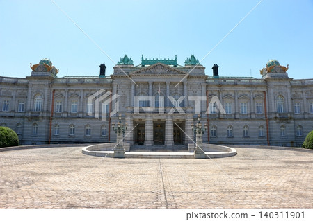 Japan's Akasaka Palace, currently the State Guest House, a National Treasure in Tokyo Japan Japan's Akasaka Palace, currently the State Guest House, a National Treasure in Tokyo Japan 140311901