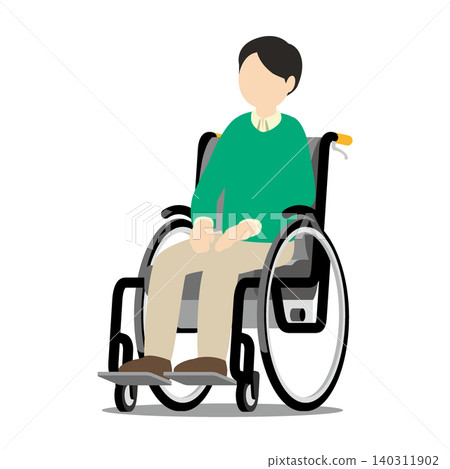 男性輪椅使用者 140311902