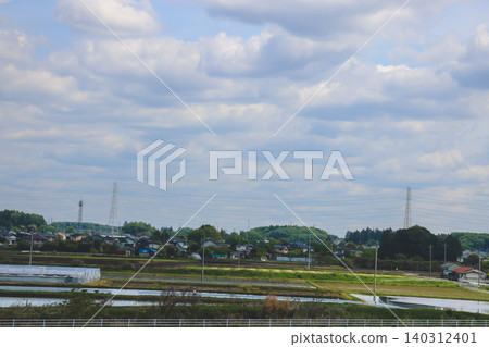 April 25 2026 Omiya Countryside Rice Fields Spring 140312401