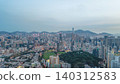 May 29 2022 a Kowloon skyline dense urban panorama 140312583