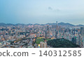 May 29 2022 a Kowloon skyline dense urban panorama 140312585
