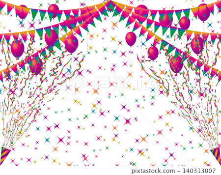 Crackers, balloons, garlands, 22 Rainbow Poles Crackers, balloons, garlands, 22 Rainbow Poles 140313007