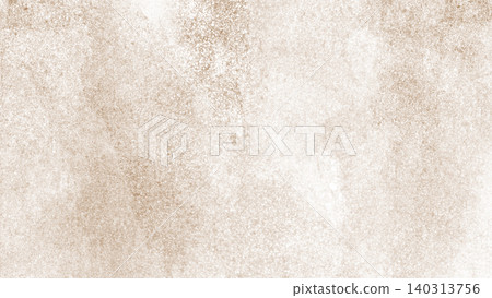 A plain, light beige background painted with watercolors on drawing paper. 140313756