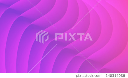 Abstract Pink Purple Gradient Curved Layers Background with Smooth Flowing Shapes. Vector eps10 illustration Abstract Pink Purple Gradient Curved Layers Background with Smooth Flowing Shapes. Vector eps10 illustration 140314086