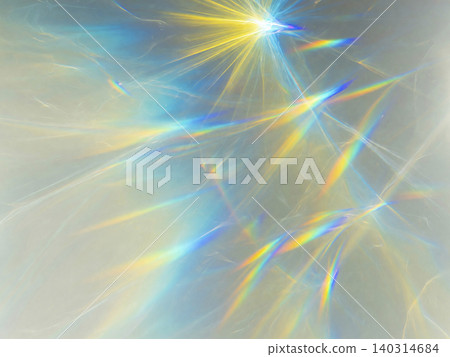 Cyan and lemon yellow transparent, clear, iridescent lens flare Cyan and lemon yellow transparent, clear, iridescent lens flare 140314684