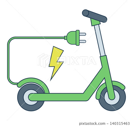 electric transport and green eco energy vector illustration electric transport and green eco energy vector illustration 140315463