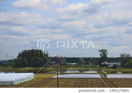 April 25 2026 Omiya Countryside Rice Fields Spring April 25 2026 Omiya Countryside Rice Fields Spring 140315664