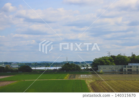 April 25 2026 Omiya Countryside Rice Fields Spring April 25 2026 Omiya Countryside Rice Fields Spring 140315670