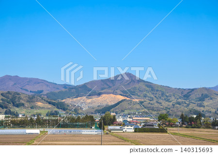 April 25 2026 Morioka Countryside Fields Beneath Mountain Peaks April 25 2026 Morioka Countryside Fields Beneath Mountain Peaks 140315693