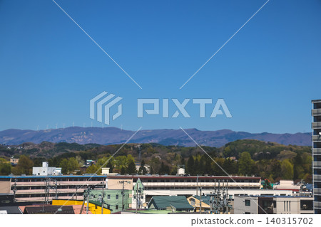 April 25 2026 Morioka Cityscape With Distant Mountain Range April 25 2026 Morioka Cityscape With Distant Mountain Range 140315702