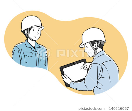 Workers using tablets for meetings 140316067
