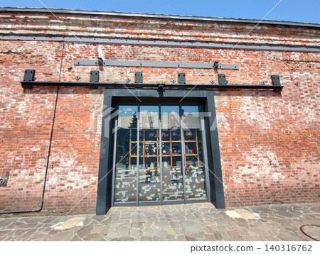 red brick building red brick building 140316762