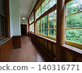 Old wooden school building 140316771