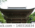 藍天與神社大門 140316834
