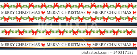 Tree Christmas wreath with evergreen branch and gold ribbon decoration for a festive background. This seamless border frame pattern incorporates garland, ornament, and glitter elements through. Tree Christmas wreath with evergreen branch and gold ribbon decoration for a festive background. This seamless border frame pattern incorporates garland, ornament, and glitter elements through. 140317182
