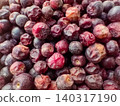 Phalsa berries macro texture background filled with seasonal freshness 140317190