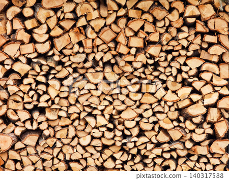 Textures, background, stacked firewood Textures, background, stacked firewood 140317588