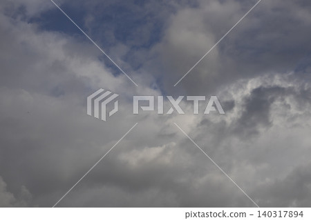 Fluffy White Clouds in Blue Sky, Beautiful Cloudscape Background. Overcast Sky with Heavy Storm Clouds, Moody Dramatic Cloudscape Fluffy White Clouds in Blue Sky, Beautiful Cloudscape Background. Overcast Sky with Heavy Storm Clouds, Moody Dramatic Cloudscape 140317894