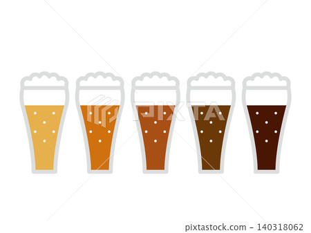 Beer tasting set (with illustration) Beer tasting set (with illustration) 140318062