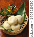 "Mikan Mochi," a local dish from the Setouchi region. 140318430