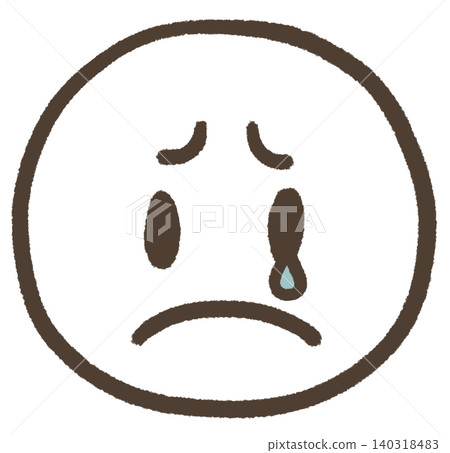 A man with a downturned mouth who is crying in distress A man with a downturned mouth who is crying in distress 140318483