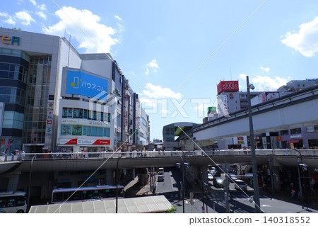Scenery of Tachikawa Station south exit Scenery of Tachikawa Station south exit 140318552