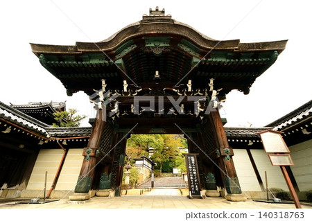 京都府,大谷祖墓,正門(前唐門),京都市東山區圓山町,2022年3月 京都府,大谷祖墓,正門(前唐門),京都市東山區圓山町,2022年3月 140318763