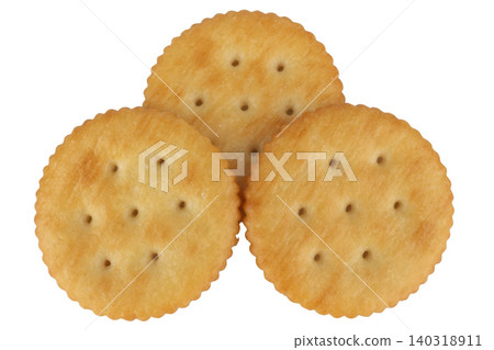 Biscuits isolated on white background 140318911