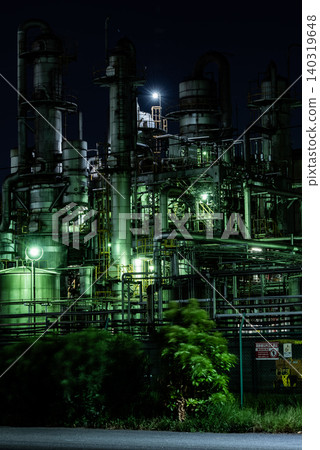Factory Night View - Kanagawa, Kawasaki Chidori-cho, 65 Factory Night View - Kanagawa, Kawasaki Chidori-cho, 65 140319648