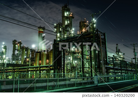 Factory Night View - Ukishima-cho, Kawasaki, Kanagawa - Part 3 Factory Night View - Ukishima-cho, Kawasaki, Kanagawa - Part 3 140320200