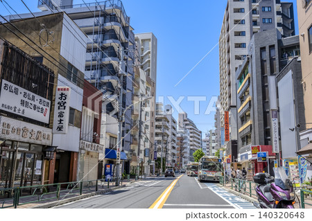 東京練馬區城市景觀:江古田車站南口及東京都道439號 東京練馬區城市景觀:江古田車站南口及東京都道439號 140320648