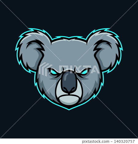 koala mascot logo illustration vector design template simple and clean koala mascot logo illustration vector design template simple and clean 140320757