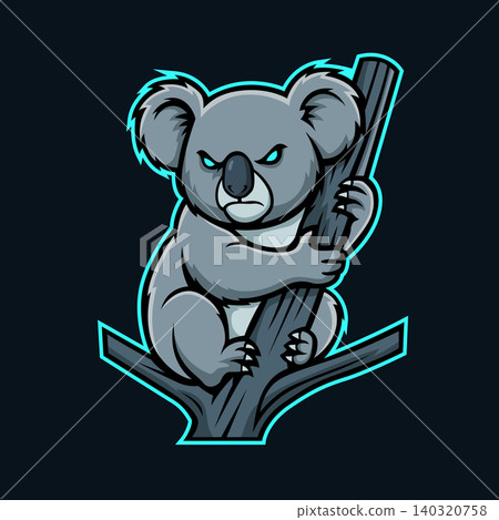 koala mascot logo illustration vector design template simple and clean koala mascot logo illustration vector design template simple and clean 140320758