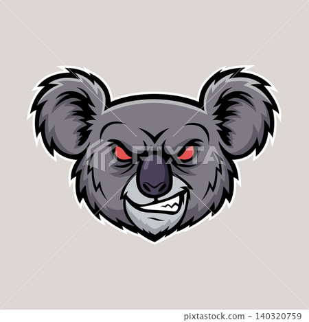 koala mascot logo illustration vector design template simple and clean koala mascot logo illustration vector design template simple and clean 140320759