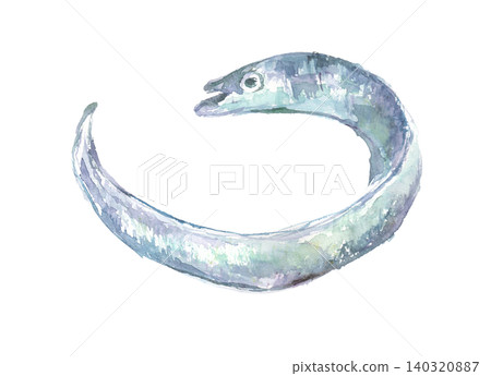 附魚水彩插圖 140320887