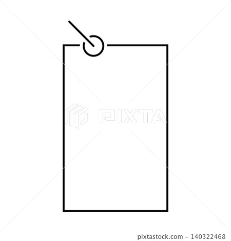 Simple vertical square speech bubble icon Simple vertical square speech bubble icon 140322468