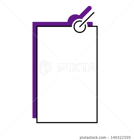 Simple vertical square speech bubble icon Simple vertical square speech bubble icon 140322505