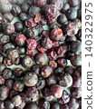 Phalsa berries closeup showing natural texture and ripe fruit details 140322975