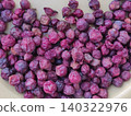 Phalsa berries closeup view highlighting rich color texture and summer fruit freshness 140322976