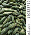 Fresh Pointed Gourd Parwal Pile at Local Vegetable Market Organic Green Vegetable Background 140323719