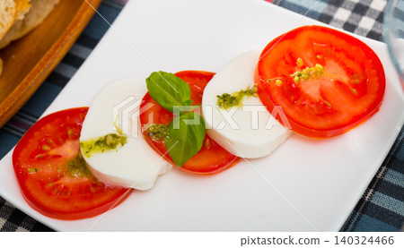Fresh italian caprese salad Fresh italian caprese salad 140324466