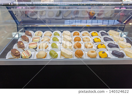 Cakes in Display Fridge Cakes in Display Fridge 140324622